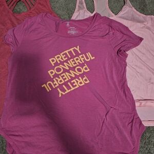 Pink Graphic Women's Top